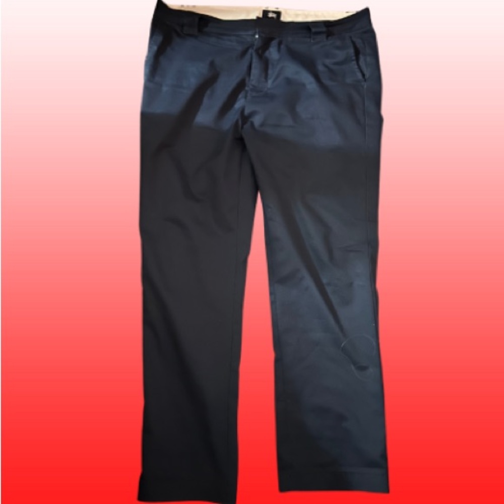 Stussy Blue Chino Workwear Skate Straight Leg Pants 🛹
